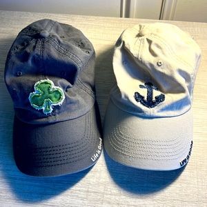 *Bundle* 2 Life Is Good Hats. Adjustable back. Good condition